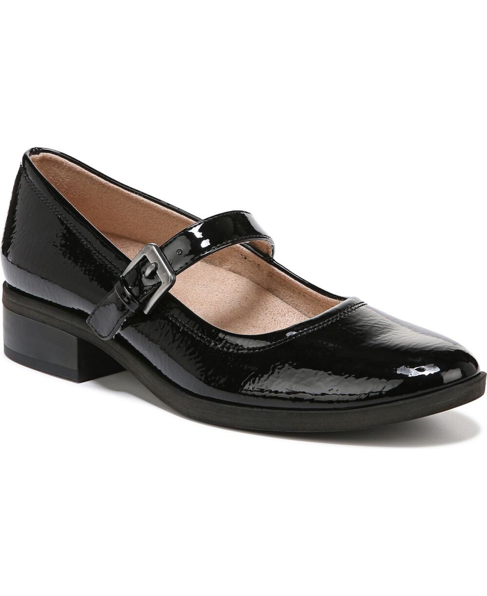 Soul Naturalizer Womens Ramona Mary Jane Flats US 8.5 Wide EU 39 Black NIB
